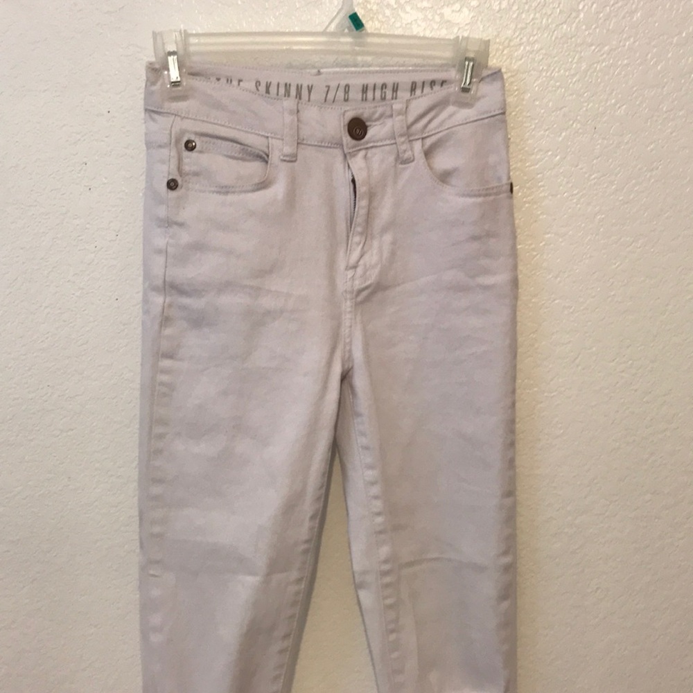 White High rise jeans